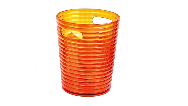 Ведро FX-09-67  6,6 л оранжевое