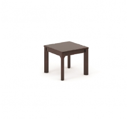CPT1760602 Кофейный стол квадратный цвет темный орех